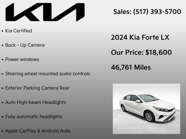 Used 2024 Kia Forte LX FWD image 7