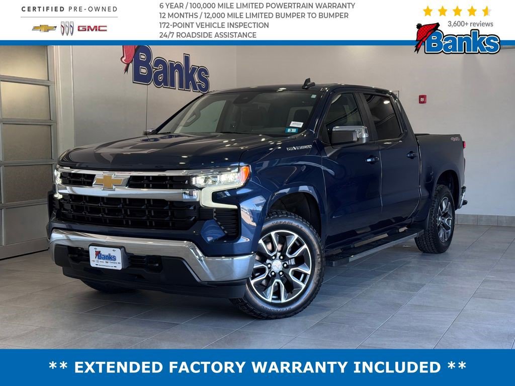 Certified 2022 Chevrolet Silverado 1500 LT