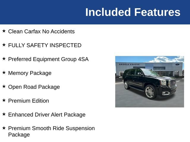 Used 2018 GMC Yukon SLT w/ Premium Edition RWD image 5