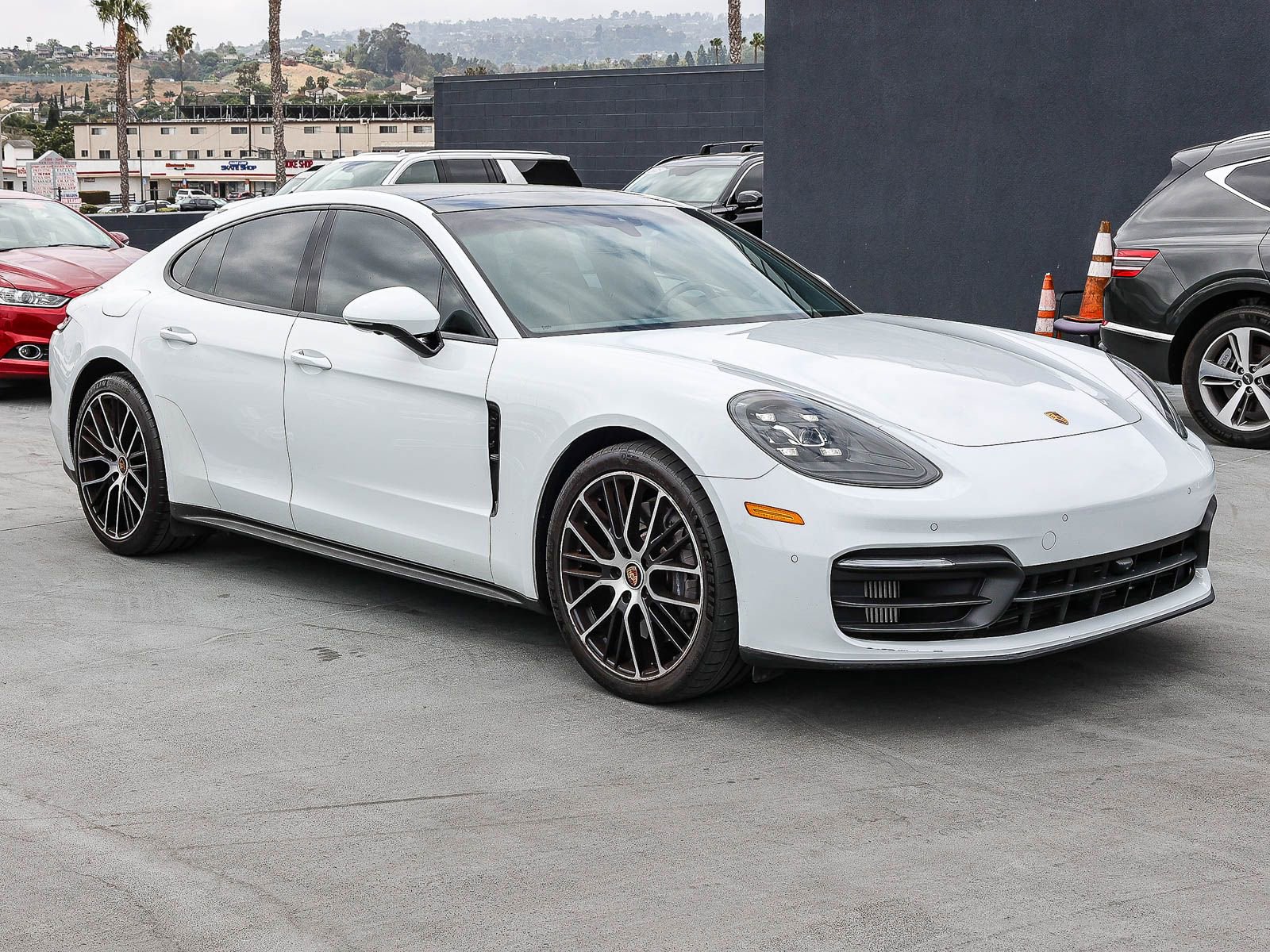 Used 2021 Porsche Panamera 4 AWD/4WD image 3