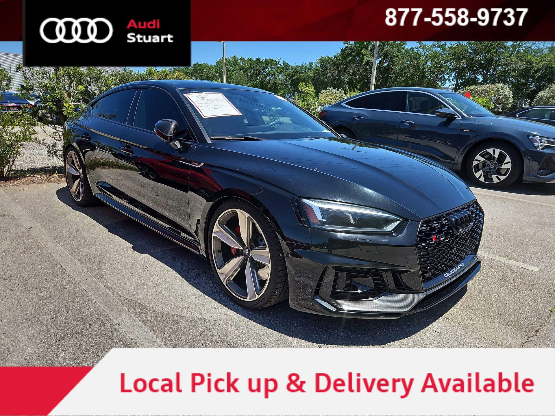 Used 2019 Audi RS 5 Sportback w/ Black Optic Carbon Package