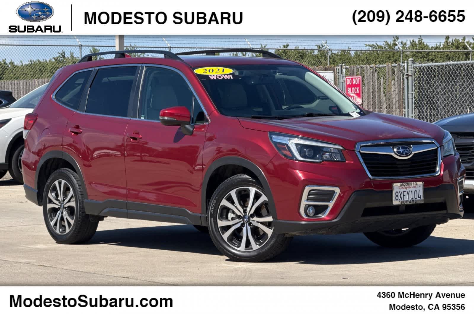 Used 2021 Subaru Forester Limited w/ Popular Package #3 AWD/4WD image 1