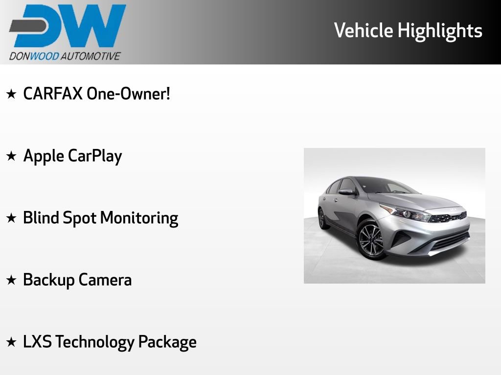 Used 2023 Kia Forte LXS w/ LXS Technology Package FWD image 6