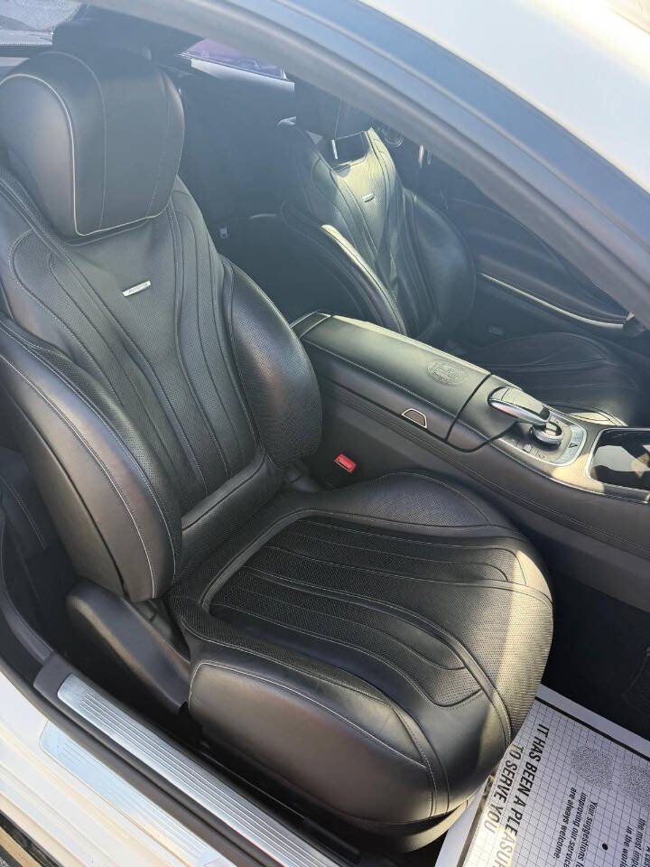 Used 2015 Mercedes-Benz S 63 AMG 4MATIC Coupe w/ Driver Assistance Package image 34