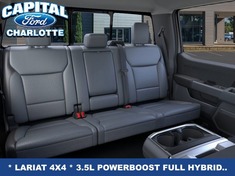 New 2025 Ford F150 Lariat w/ Equipment Group 501A Mid image 12