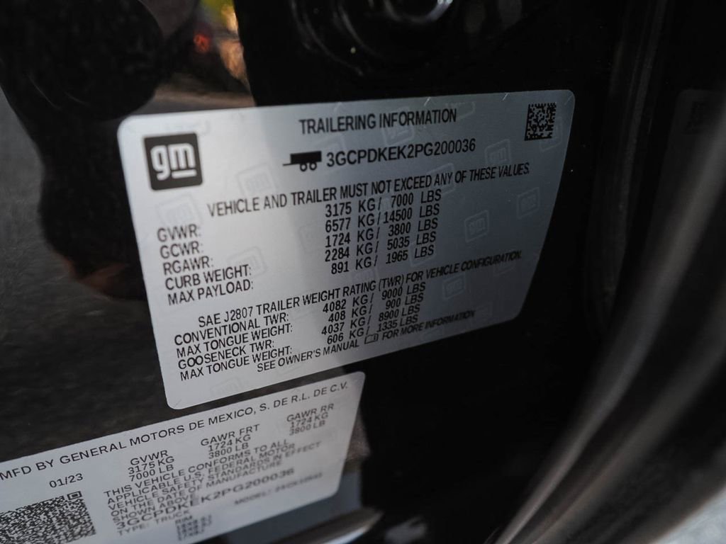 Certified 2023 Chevrolet Silverado 1500 LT AWD/4WD image 36