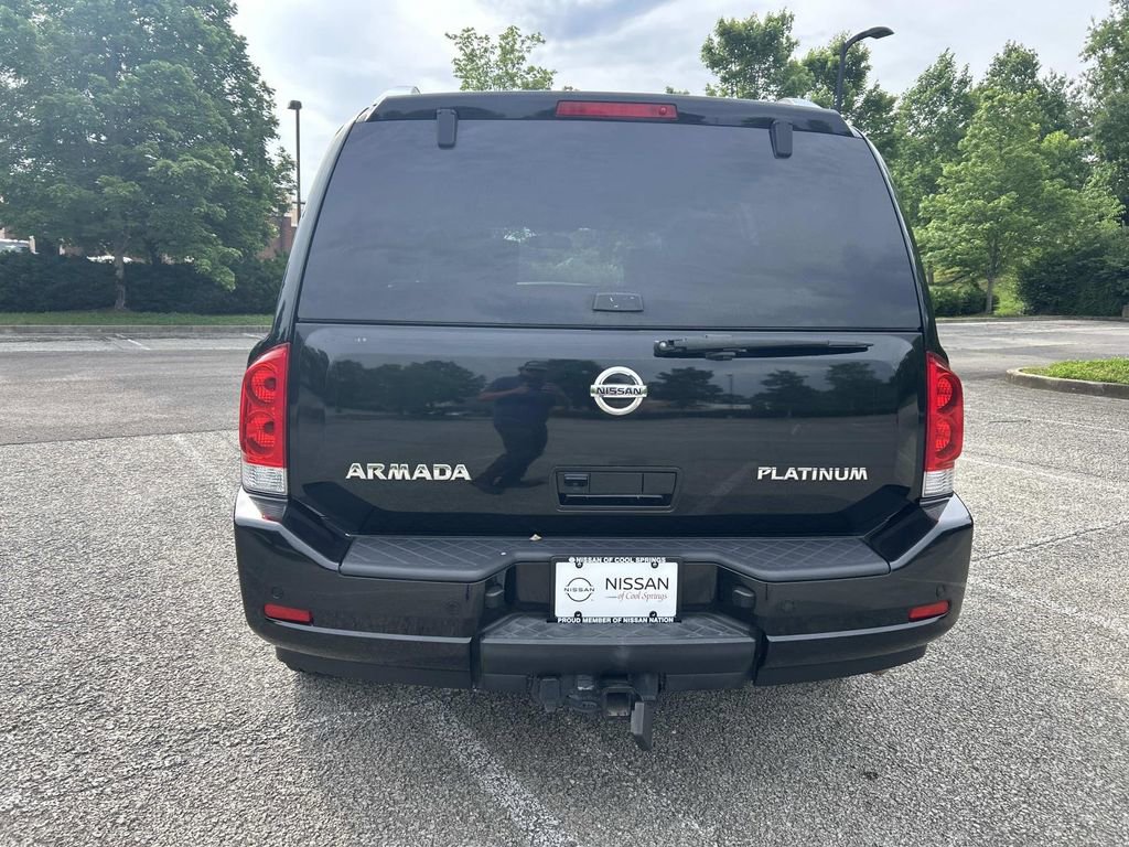 Used 2014 Nissan Armada Platinum w/ 2nd Row Captain Seat Package RWD image 6
