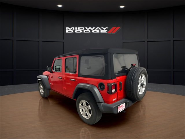 Used 2021 Jeep Wrangler Unlimited Sport image 2