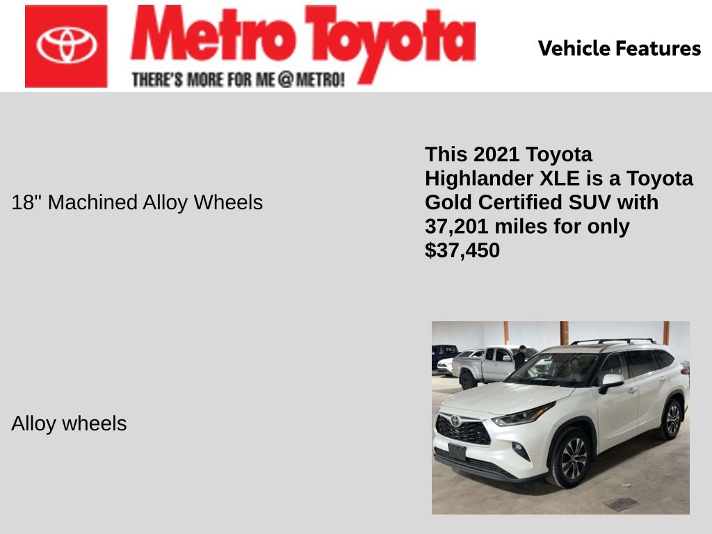 Used 2021 Toyota Highlander XLE image 14