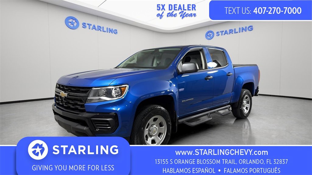 Certified 2022 Chevrolet Colorado W/T