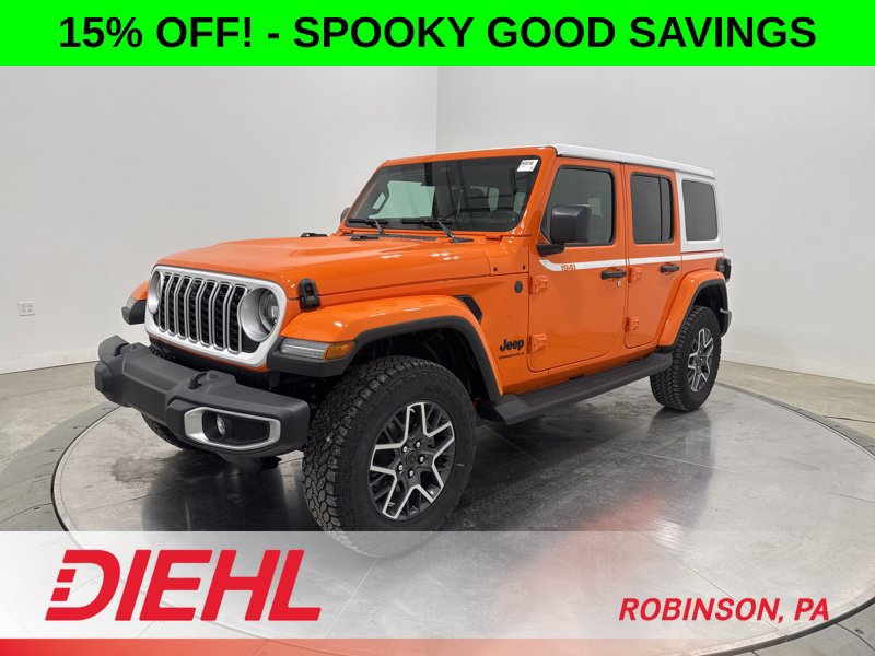 New 2026 Jeep Wrangler Unlimited Sahara w/ Whitecap Package AWD/4WD image 3
