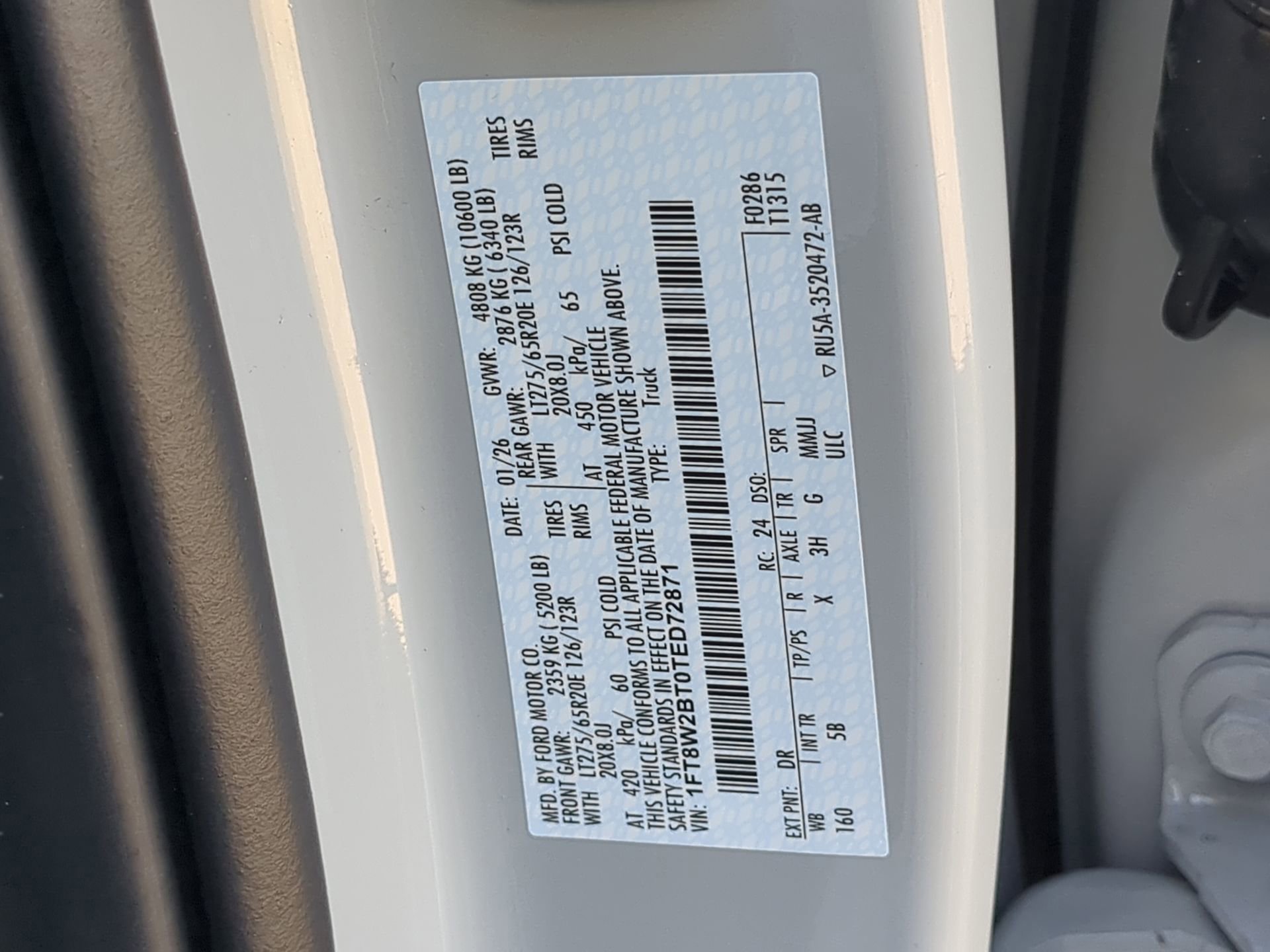 New 2026 Ford F250 Lariat w/ Black Appearance Package image 67