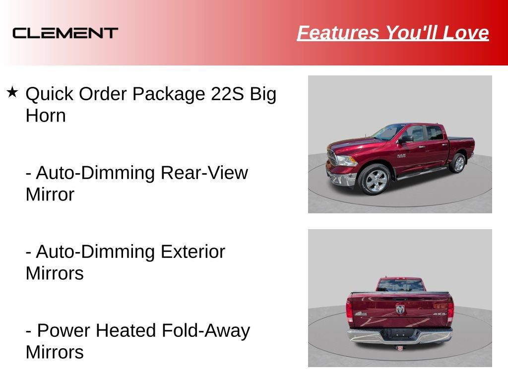 Used 2017 RAM 1500 Big Horn AWD/4WD image 19