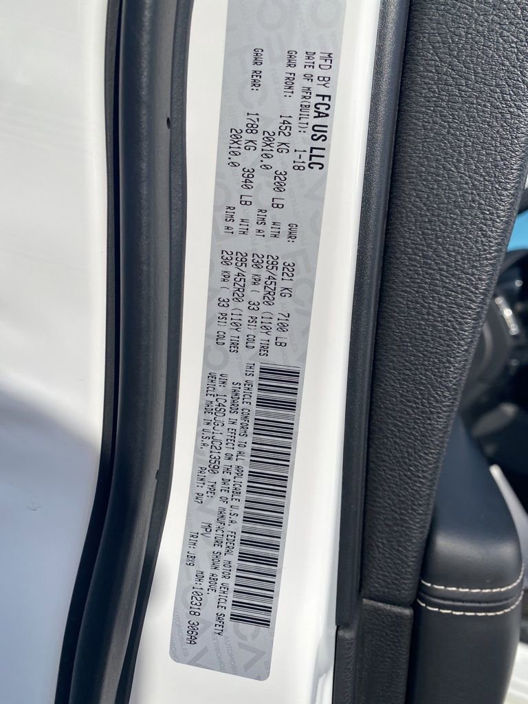 Used 2018 Dodge Durango SRT w/ Technology Group image 49