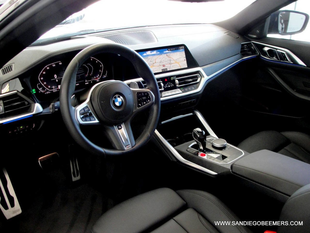 Used 2021 BMW 430i Coupe w/ M Sport Package RWD image 30