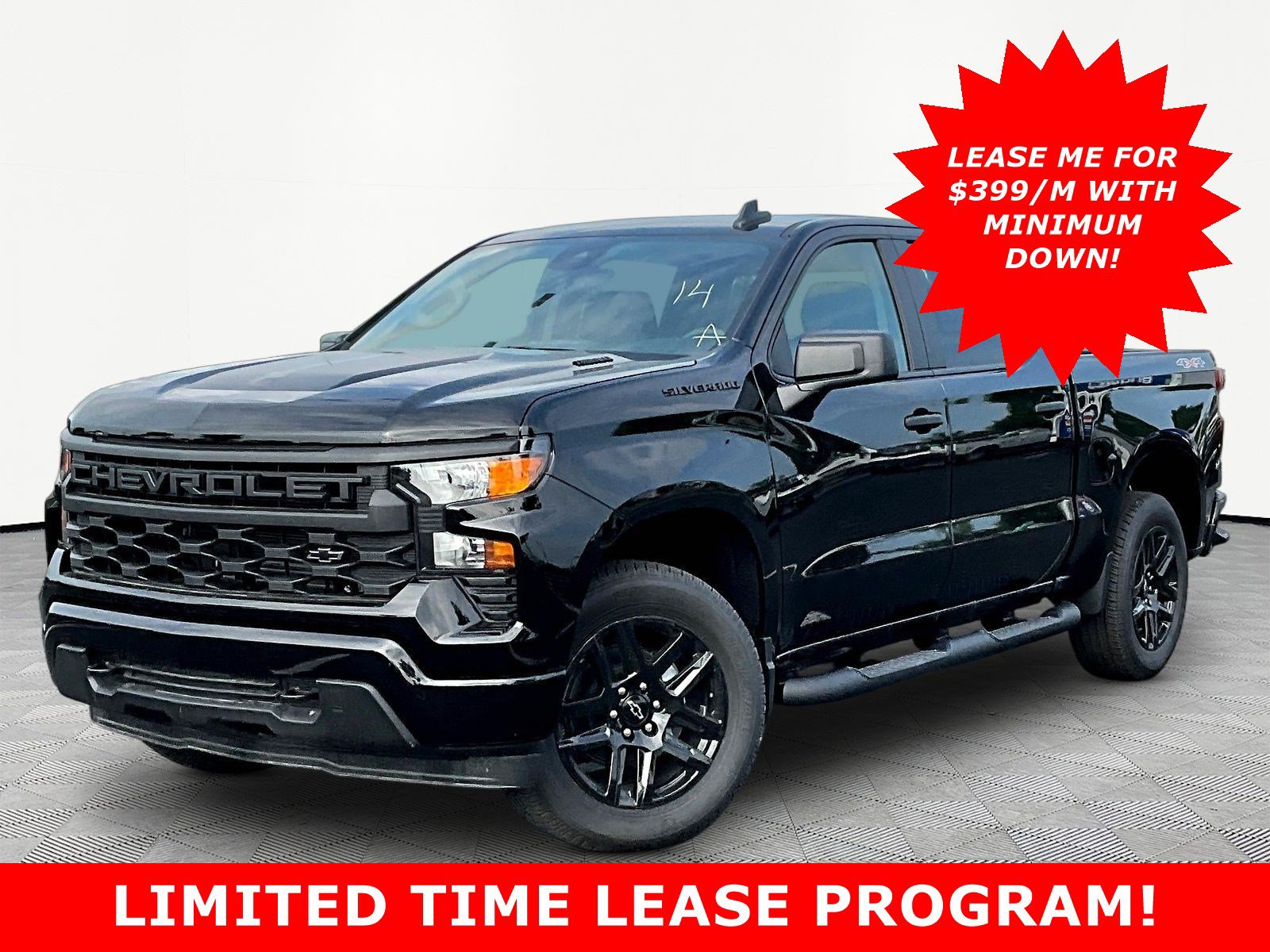 New 2026 Chevrolet Silverado 1500 Custom w/ Rally Edition