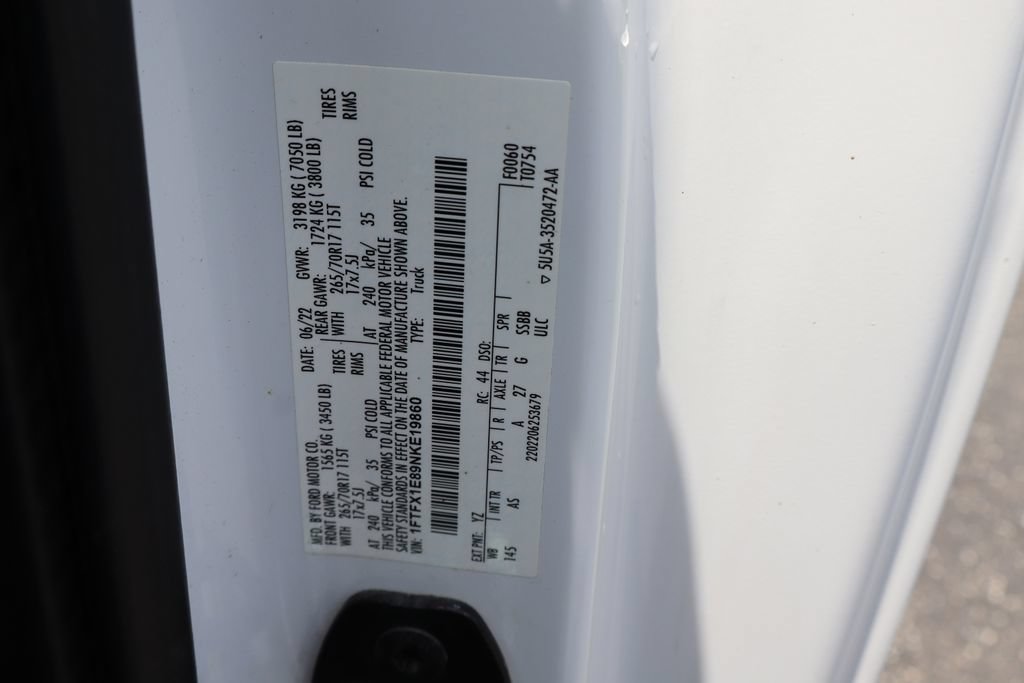 Used 2022 Ford F150 XL w/ Equipment Group 101A High AWD/4WD image 37