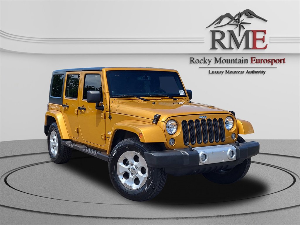 Used 2014 Jeep Wrangler Unlimited Sahara w/ Connectivity Group image 1