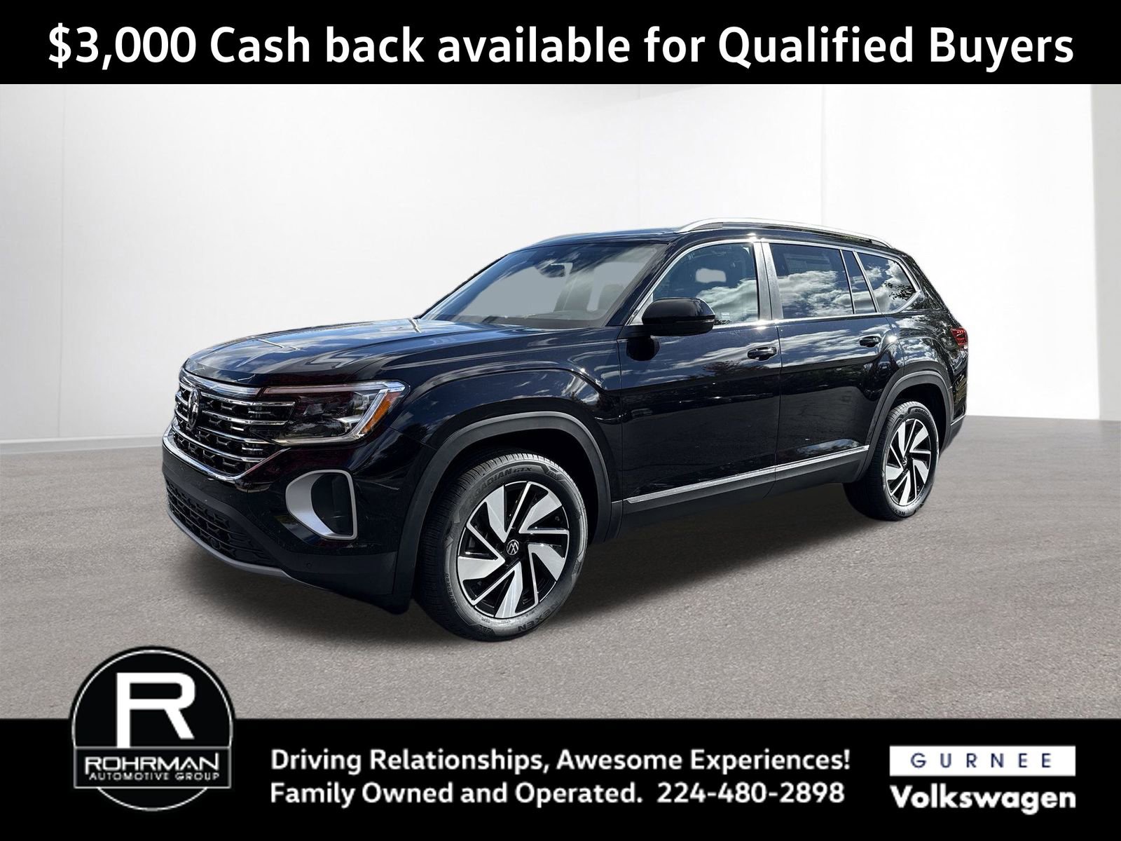 New 2026 Volkswagen Atlas SEL