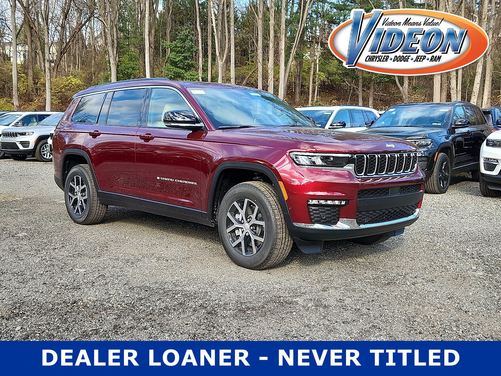 New 2025 Jeep Grand Cherokee L Limited w/ Luxury Tech Group II