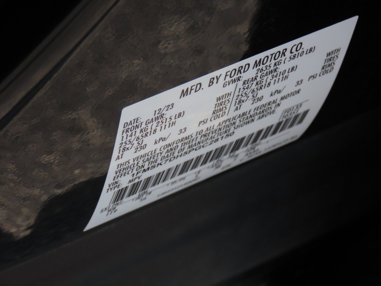 Certified 2023 Ford Explorer XLT w/ Equipment Group 202A RWD image 32