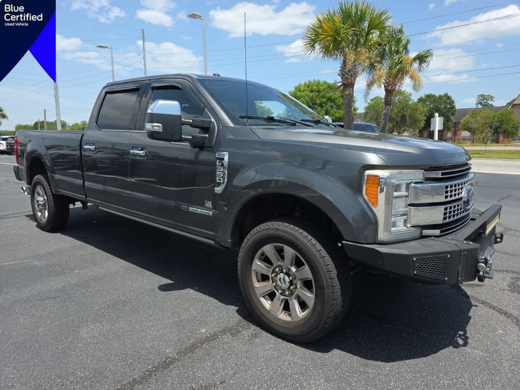 Used 2017 Ford F350 Platinum w/ Platinum Ultimate Package AWD/4WD image 1