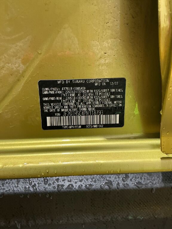 Certified 2023 Subaru Crosstrek 2.5i Sport image 15