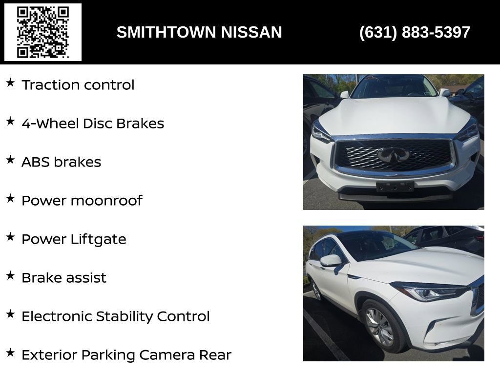 Used 2022 INFINITI QX50 Luxe w/ Cargo Package AWD/4WD image 9