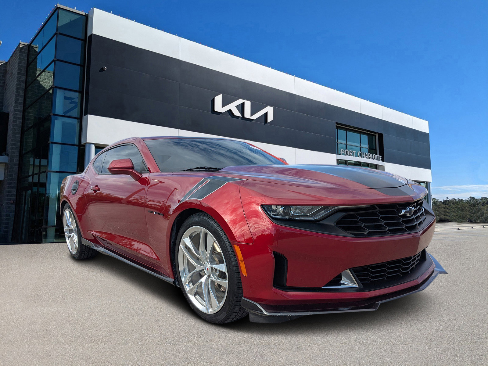 Used 2021 Chevrolet Camaro LT w/ Wild Cherry Design Package 2
