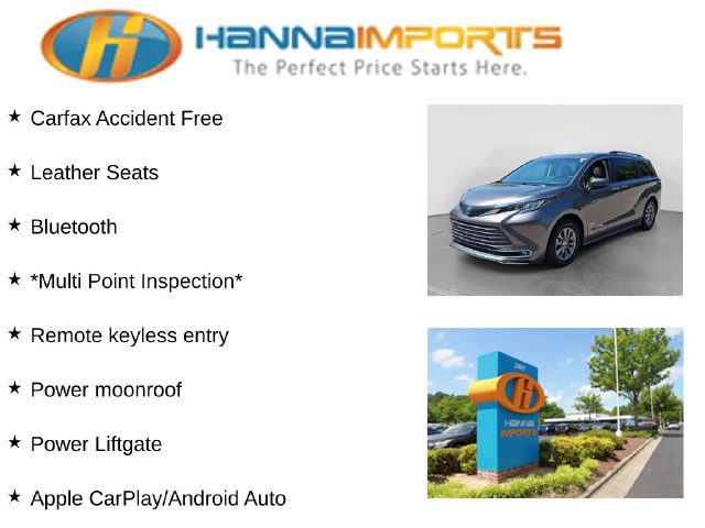 Used 2021 Toyota Sienna XLE FWD image 8