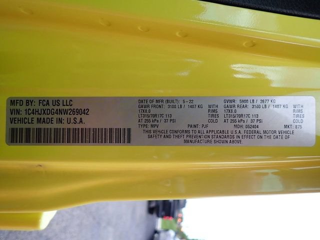Used 2022 Jeep Wrangler Unlimited Sport AWD/4WD image 14