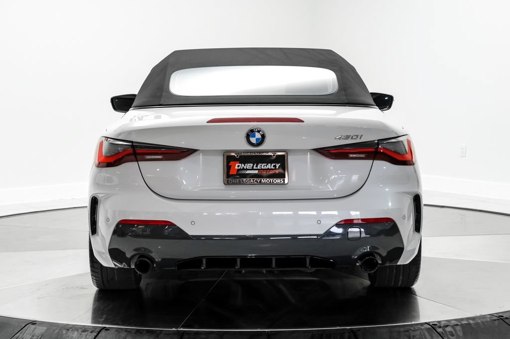 Used 2021 BMW 430i Convertible w/ M Sport Package RWD image 16
