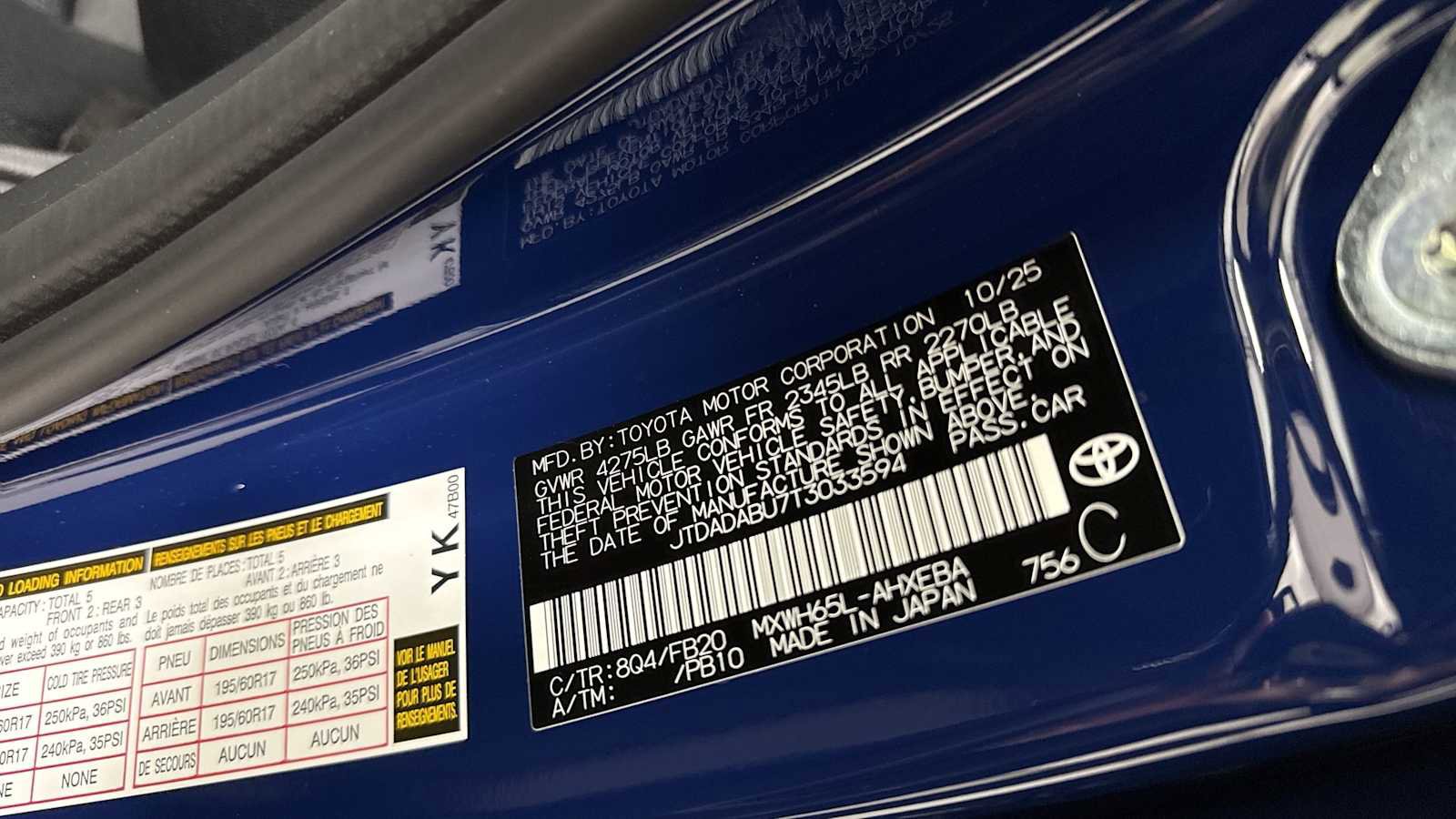 New 2026 Toyota Prius LE image 11