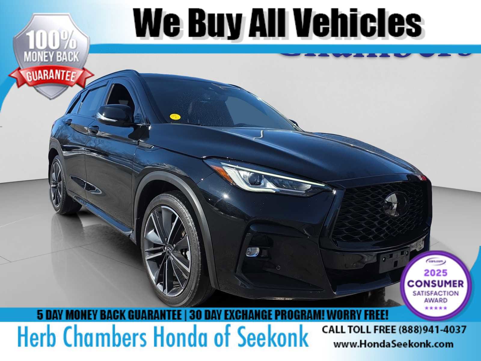 Used 2023 INFINITI QX50 Sport AWD/4WD image 1