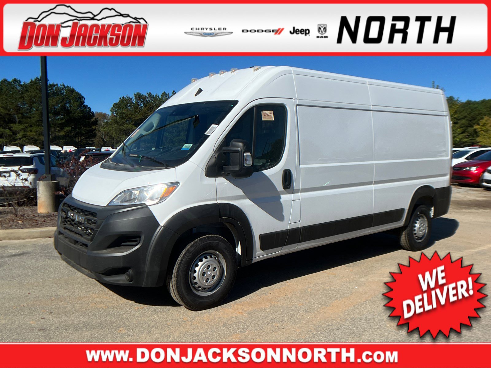 Used 2025 RAM ProMaster 2500 w/ Storage Group