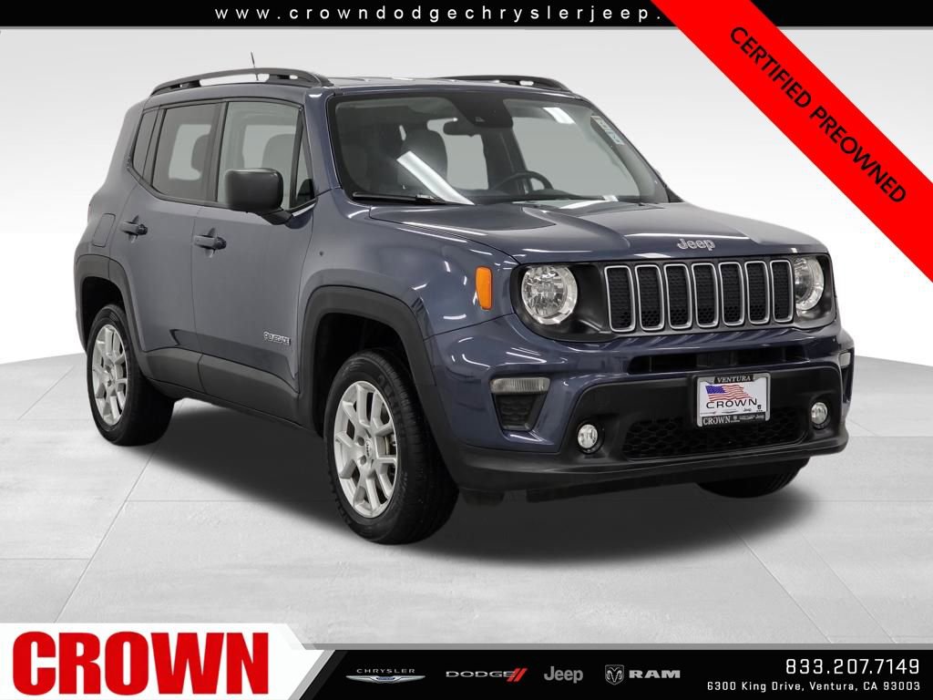 Certified 2022 Jeep Renegade Latitude image 1