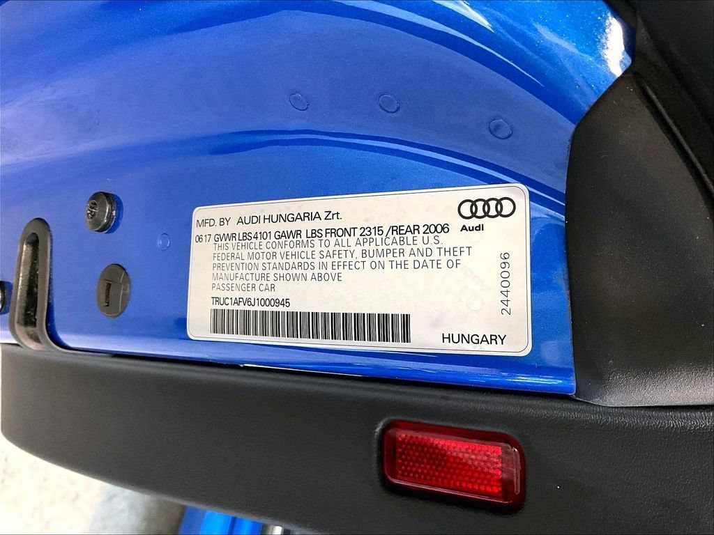 Used 2018 Audi TTS 2.0T Coupe AWD/4WD image 36
