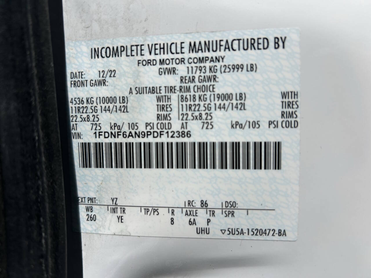 Used 2023 Ford F650 2WD Regular Cab Super Duty image 71