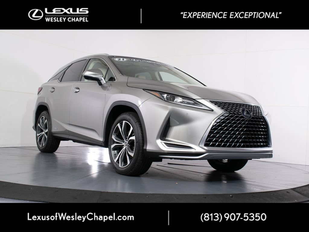 Used 2021 Lexus RX 450h AWD w/ Premium Package image 1