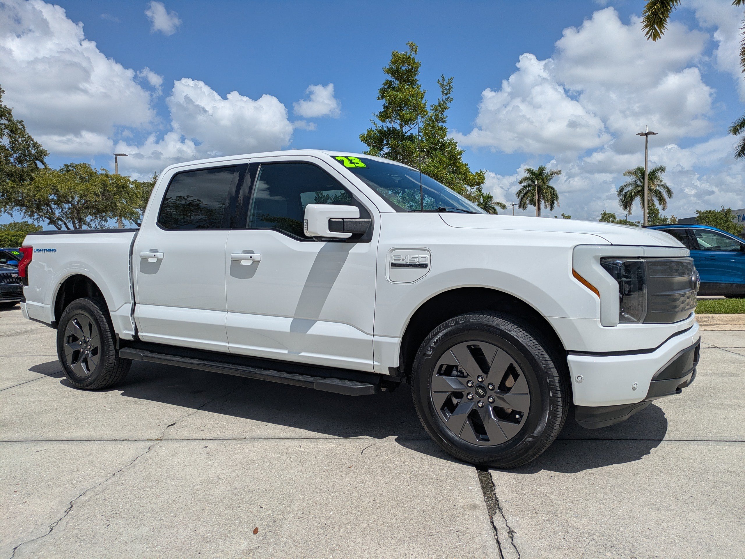 Certified 2023 Ford F150 Lightning Lariat w/ Equipment Group 511A High AWD/4WD image 2