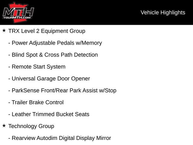 Used 2021 RAM 1500 TRX w/ TRX Level 2 Equipment Group AWD/4WD image 19
