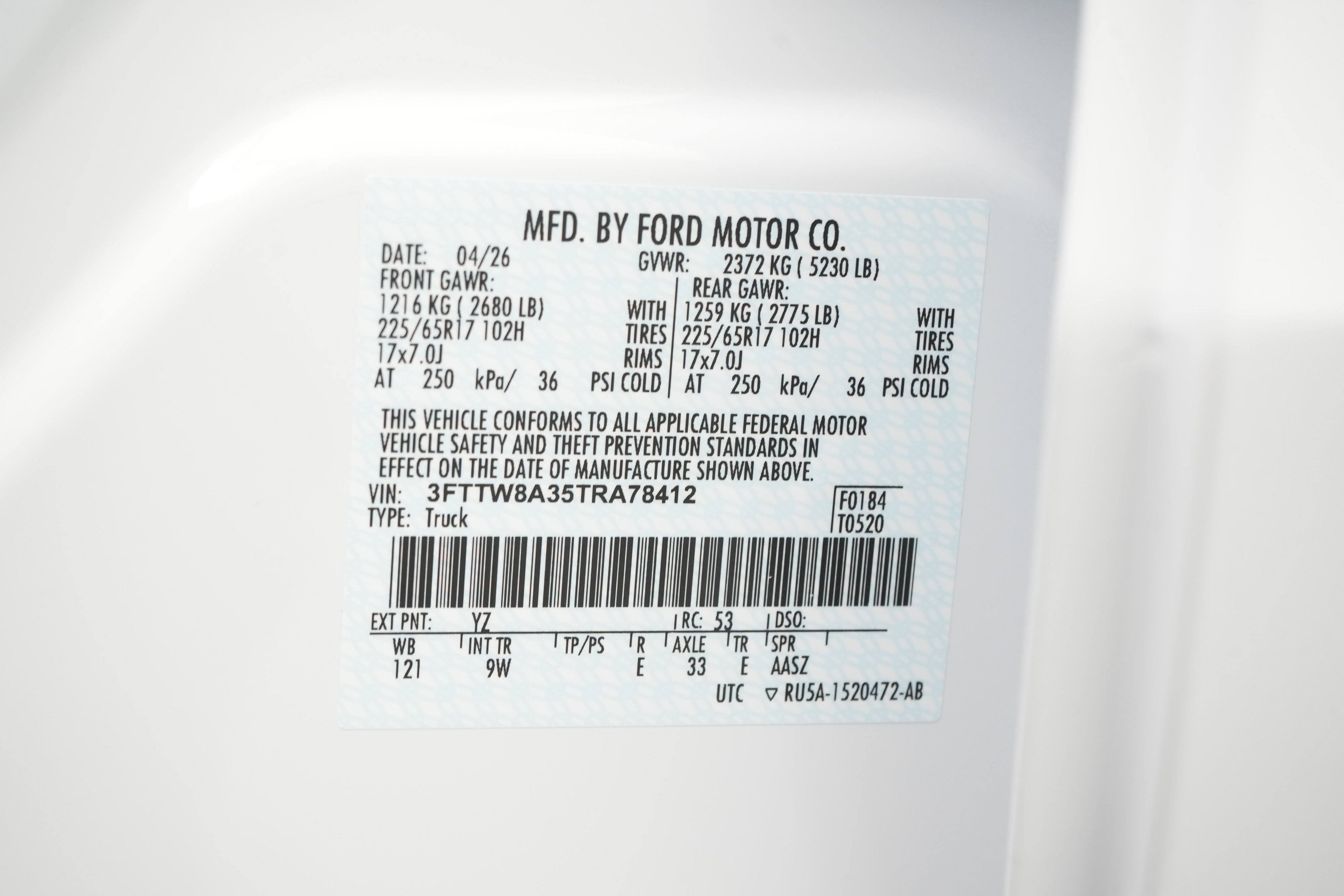 New 2026 Ford Maverick XL FWD image 23