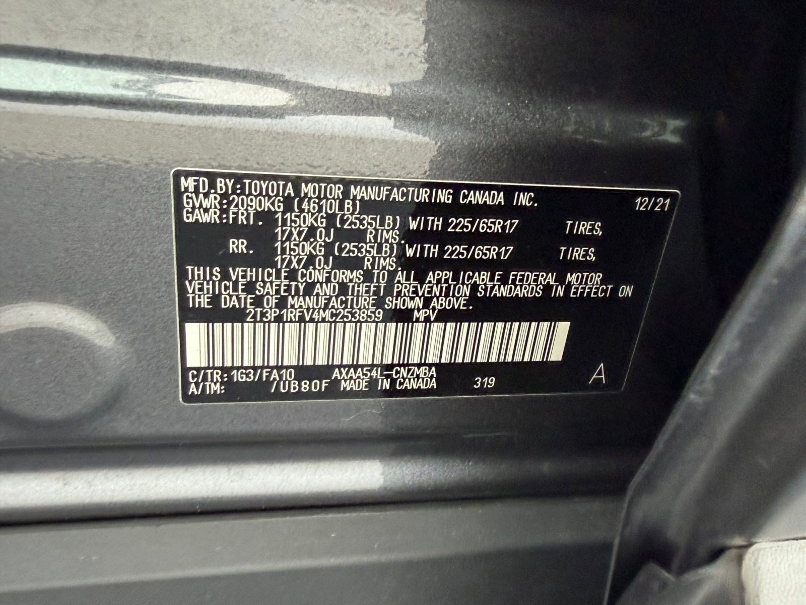 Used 2021 Toyota RAV4 XLE w/ Convenience Package AWD/4WD image 21