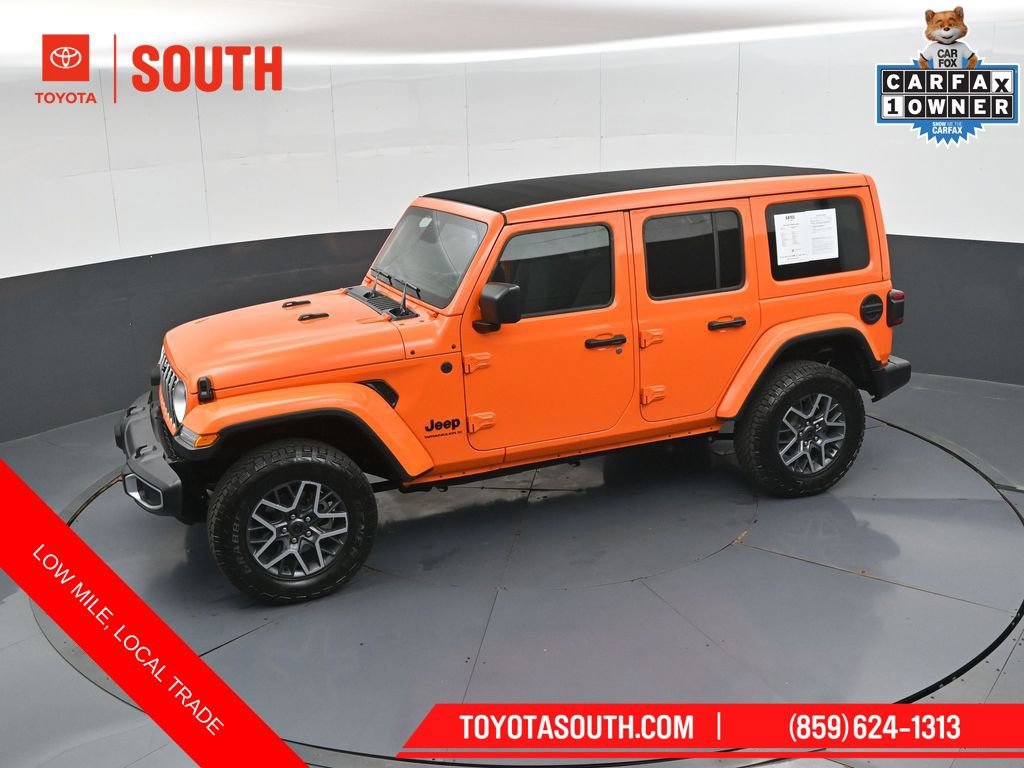 Used 2025 Jeep Wrangler Sahara w/ Technology Group AWD/4WD image 54