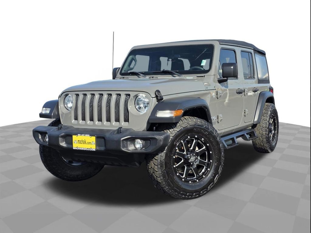 Used 2020 Jeep Wrangler Unlimited Sport image 1