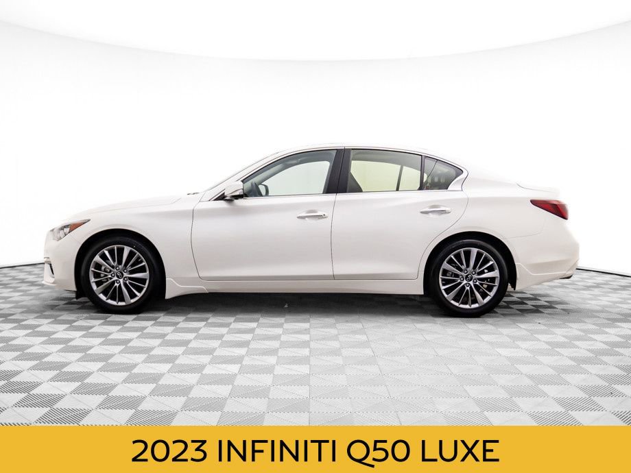Used 2023 INFINITI Q50 Luxe w/ Cargo Package video 2