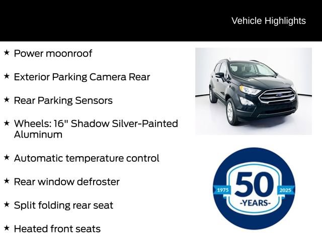 Certified 2022 Ford EcoSport SE AWD/4WD image 11
