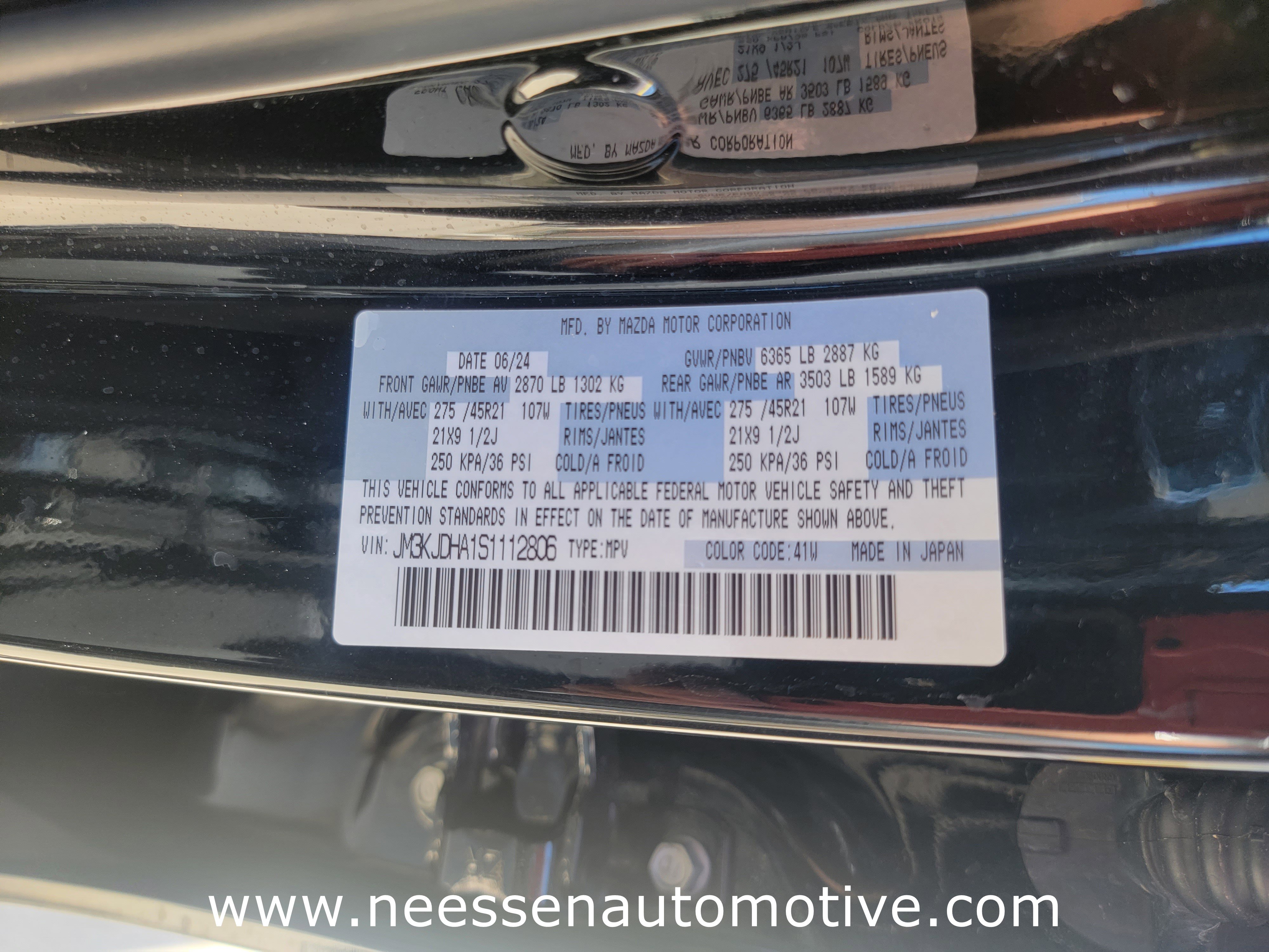 Used 2025 MAZDA CX-70 Plug-In Hybrid w/ Premium Pkg AWD/4WD image 35