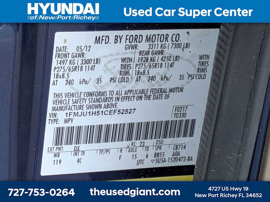 Used 2012 Ford Expedition XLT RWD image 42
