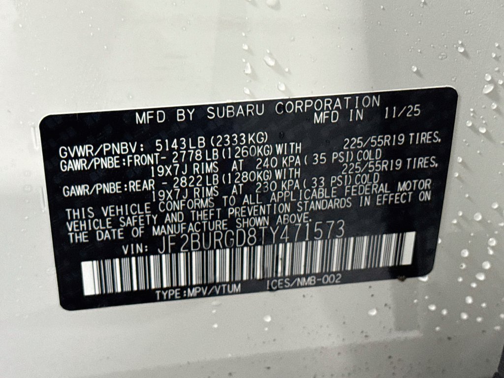 Used 2026 Subaru Outback Limited XT AWD/4WD image 31